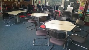 LIBRARY CHAIRS NEW