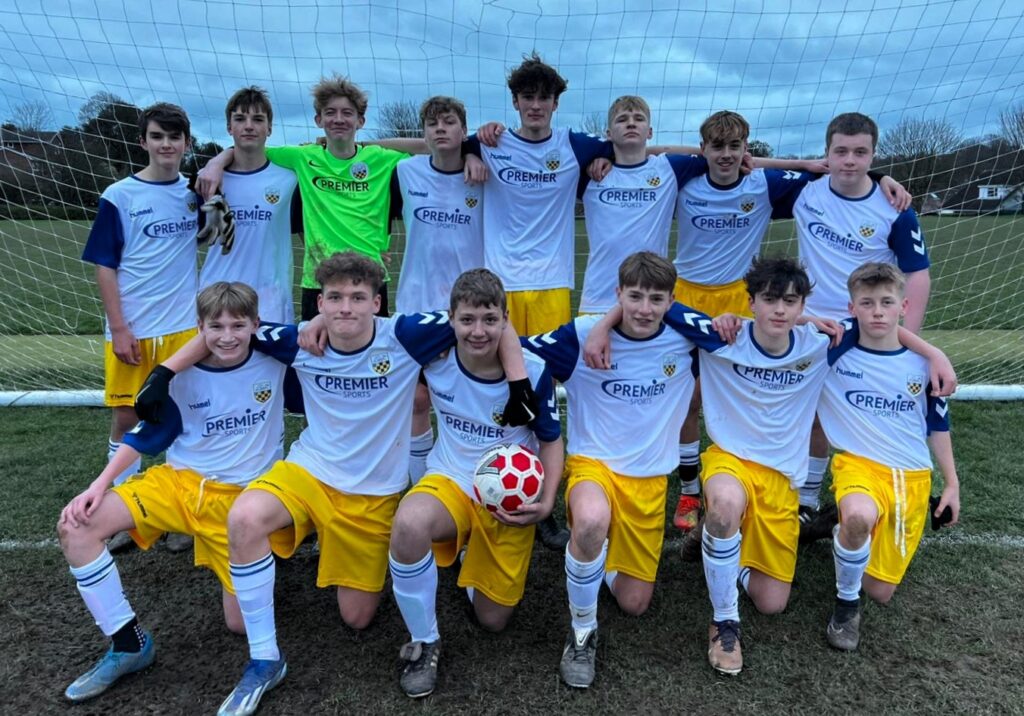 Year 11 football team photo