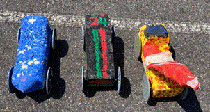 Cars that are in the lower category for speed