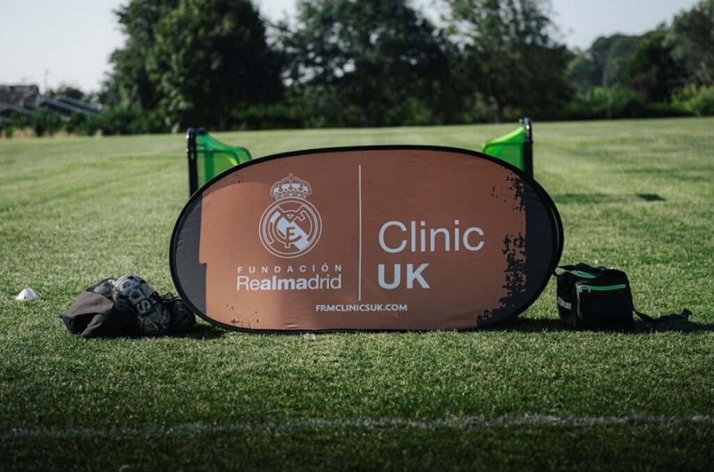 Sign of Real Madrid Clinic UK