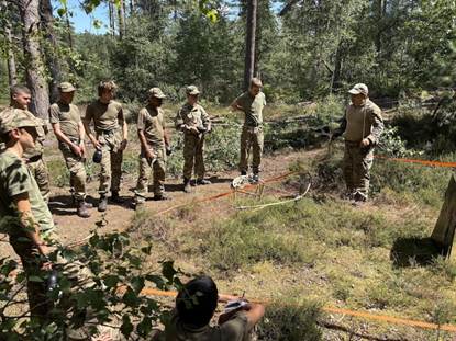 CCF training camp archery