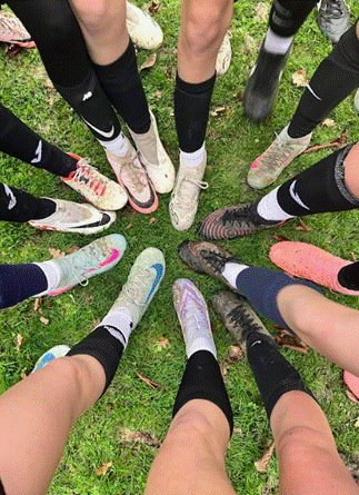 Year 9 Girls Football Team Photo 2025-26