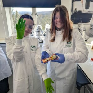 Students posing for a photograph at the Celebrating Women in STEM events of 2026